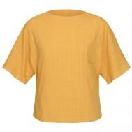 Блуза  , размер 98, желтый Mila Bezgerts