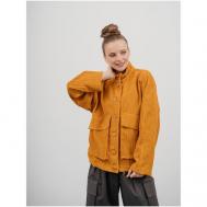 Куртка  , размер S(42-44), оранжевый, желтый Модный дом Виктории Тишиной