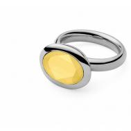 Кольцо , желтый, серебряный Qudo
