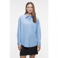 Блуза  , размер M INT, голубой BEFREE