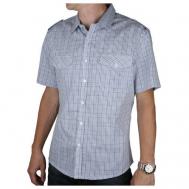 Рубашка , размер 44/S/178-186, голубой Маэстро