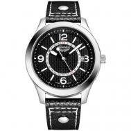 Наручные часы  Aviation A8312.5224Q, черный, серебряный Adriatica