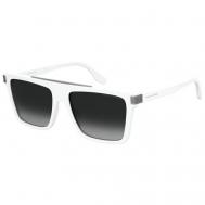 Солнцезащитные очки Safilo, прямоугольные, с защитой от УФ, градиентные, для мужчин, белый Marc Jacobs