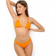 Плавки бикини бразильяна , размер 40, оранжевый Incanto