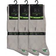 Носки , 3 пары, размер 42-45, серый Raffaello Socks