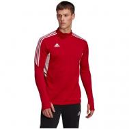Футбольный лонгслив , размер 2XLT, красный Adidas