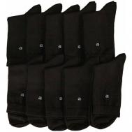 Носки мужские, размер 27-29, набор, черные IdealPair