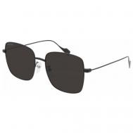 Солнцезащитные очки , квадратные, оправа: металл, с защитой от УФ, черный Balenciaga