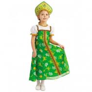 Детский костюм "Царевна-лягушка" (11245) 134 см Пуговка