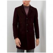 Пальто , размер 58/188, бордовый BERKYTT