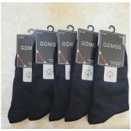 Носки , 5 пар, размер 41/47, черный GDMGS