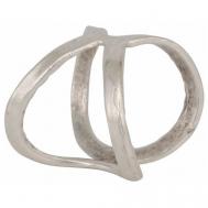Кольцо , бижутерный сплав, серебряный OTOKODESIGN