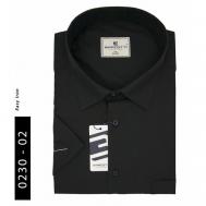 Рубашка , размер 8XL(72), черный BARCOTTI
