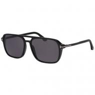 Солнцезащитные очки , авиаторы, оправа: пластик, для мужчин, черный Tom Ford