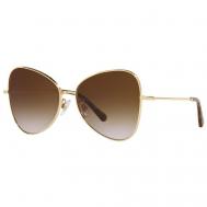 Солнцезащитные очки , бабочка, оправа: металл, градиентные, для женщин, золотой Dolce&Gabbana