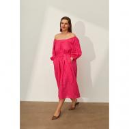 Платье , размер 62/64, розовый WANDBSTORE