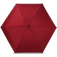 Зонт , автомат, 4 сложения, купол 80 см., 6 спиц, чехол в комплекте, для женщин, красный Popular
