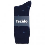 Носки , размер 41-43, голубой Tezido