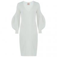 Платье , прилегающее, размер 44, белый Nude
