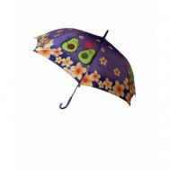 Зонт-трость , фиолетовый ANSTY
