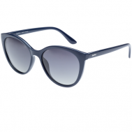 Солнцезащитные очки , бабочка, устойчивые к появлению царапин, градиентные, поляризационные, с защитой от УФ, для женщин, синий StyleMark