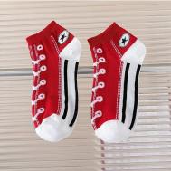 Женские носки , размер OneSize EU35-42, красный NONAME
