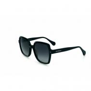 Солнцезащитные очки , квадратные, спортивные, с защитой от УФ, для женщин, черный Uspa