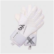 Вратарские перчатки , размер 8, белый AB1