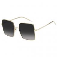 Солнцезащитные очки BOSS, квадратные, для женщин, золотой Hugo Boss