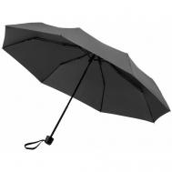 Мини-зонт , механика, 3 сложения, купол 98 см., серый Doppler
