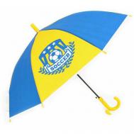 Зонт-трость , полуавтомат, купол 76 см., для мальчиков, желтый Real STar Umbrella