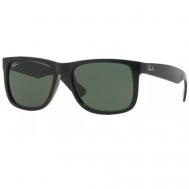 Солнцезащитные очки , прямоугольные, оправа: пластик, с защитой от УФ, черный Luxottica