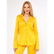 Блуза  , размер 40, желтый Patrizia Pepe