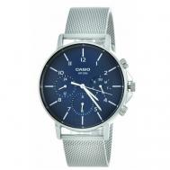 Наручные часы  Collection, синий, серебряный Casio