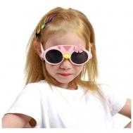 Солнцезащитные очки ., оправа: пластик, поляризационные, розовый Мастер К