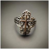 Кольцо , нержавеющая сталь, размер 19, серебряный Innuendo