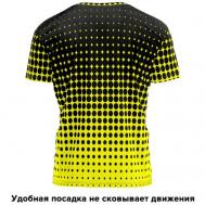 Футболка , размер L, желтый, черный PANiN Brand