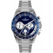 Наручные часы  Sport 1-2127F, серебряный, синий Jacques Lemans