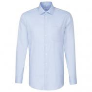 Рубашка , размер 45, голубой Seidensticker