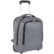Чемодан-рюкзак , 35 л, размер S, серый Polar