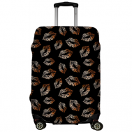 Чехол для чемодана , размер M, бежевый, коричневый LeJoy
