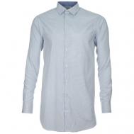 Рубашка , размер 54/XL/178-186, голубой Imperator