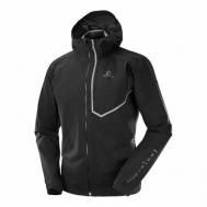 Куртка  для бега, размер XXL/54, черный SALOMON