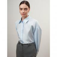 Блуза  , размер 44, голубой Calista