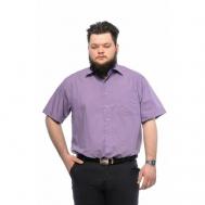 Рубашка , размер 52/L (178-186, 42 ворот), фиолетовый Imperator