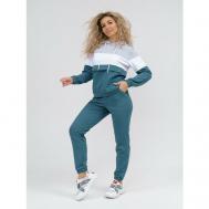 Костюм , брюки, спортивный стиль, карманы, размер 44, мультиколор NSD-STYLE