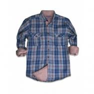 Рубашка , размер 58-60/XXL, синий Маэстро
