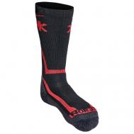 Носки , размер 27 (размер обуви 42-44), черный, красный Norfin