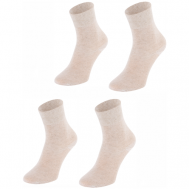Носки , 2 пары, размер 35-36, бежевый Larma Socks