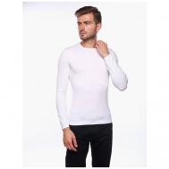 Лонгслив  T-Shirt Girocollo m/lunga UOMO, размер L/XL, белый Intimidea